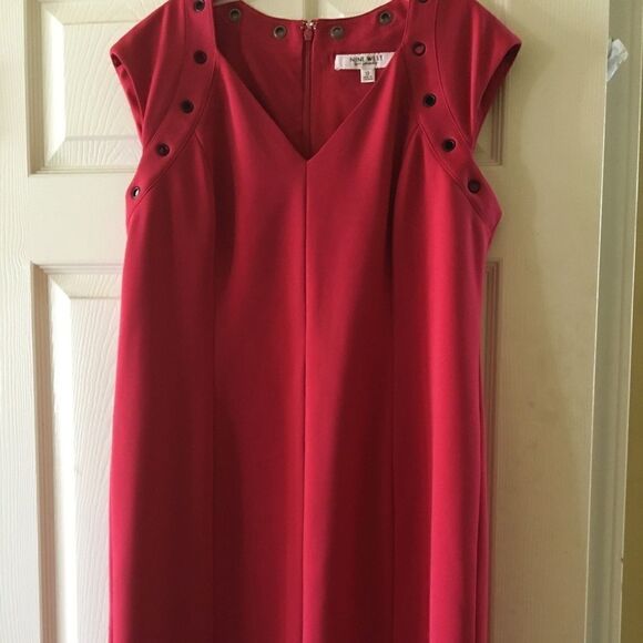Nine West red dress - Picture 1 of 8